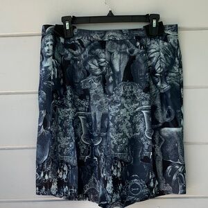 GIVENCHY|  NWT Hubert-print Bermuda Silk Shorts
